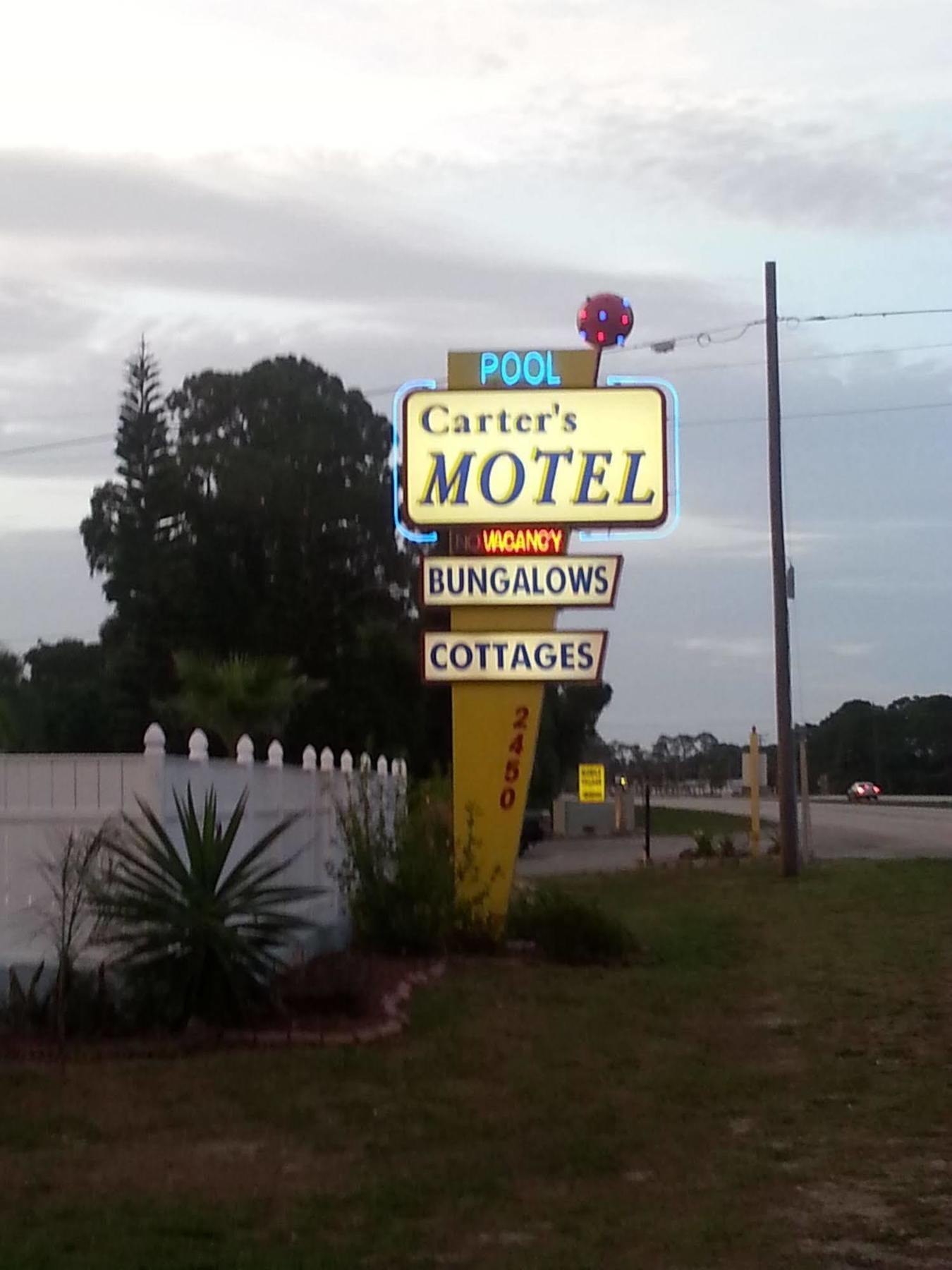 Carters Motel And Mobile Home Village Edgewater  Exterior foto